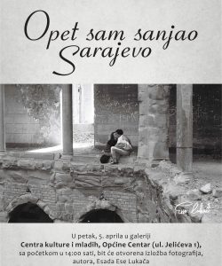 Opet sam sanjao Sarajevo - Plakat.cdr